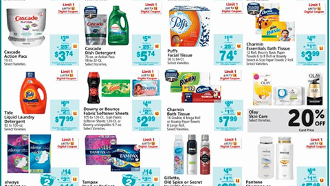Albertsons P&G 'Save $7' Incentives
